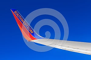 Southwest Airlines Jet Wingtip