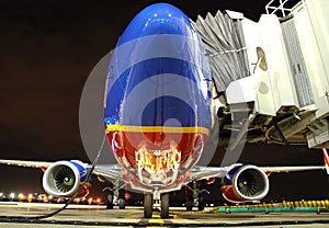 Southwest Airlines plane at th