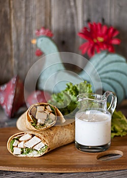 Southwest Chicken Wrap