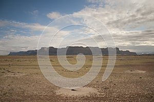 Southwest Desert Distant Mesa