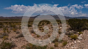 Southwest New Mexico`s Cooke`s Peak Mountains. photo