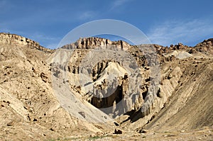 Southwest rock castles in the desert