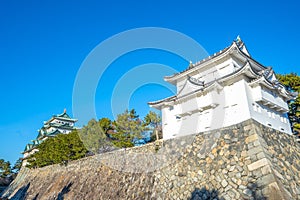 Southwest Turret of Nagoya Castle landmark in Nagoya, Japan