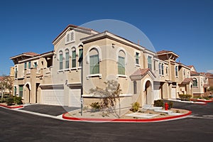 Southwestern architecture townhouses