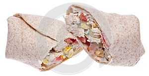 Southwestern Chicken Salad Wrap