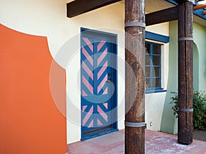 Southwestern design, exterior entryway