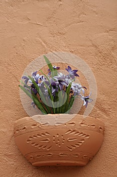 Southwestern Pottery and Floral Design
