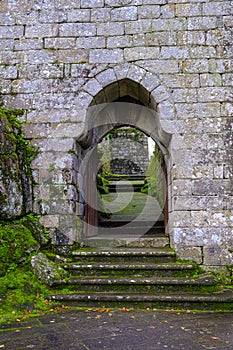 Soutomaior Castle in Pontevedra, Galicia Spain