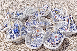 Souvenir ceramics of Batalha, Portugal