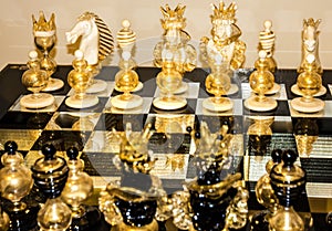 Souvenir chess figures, traditional souvenires