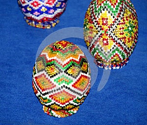 Souvenir colorful Easter egg