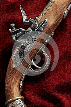 Souvenir copy of an old musket