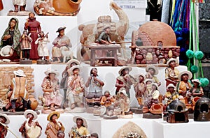 Souvenir indian figures