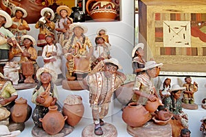Souvenir indian figures photo