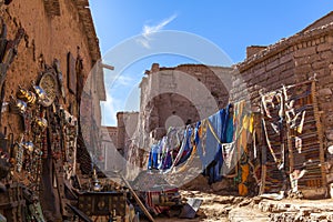 Souvenir in Ksar of Ait-Ben-Haddou, Moroccco