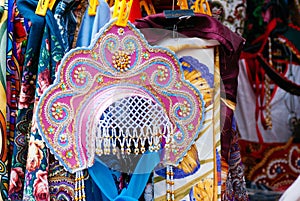 Souvenir Market in Moscow