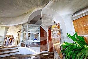 Souvenir shop at West Cove Resort, which is famous landmark in Boracay Island in the Philippine