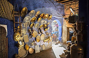 Souvenir in Souk market of Marrakech, Morocco