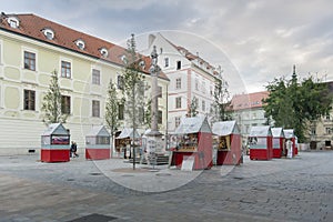 Souvenir Stalls in Bratislava, Slovakia