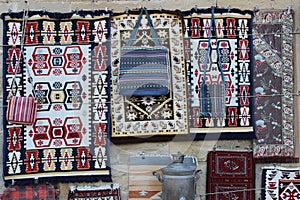 Souvenir stand in Baku old town