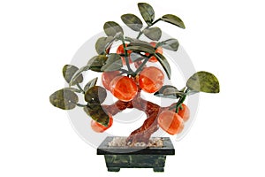 A souvenir stone tree