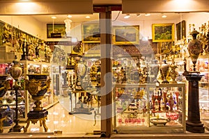 Souvenir store in Iran pavilion Global Village Dubai