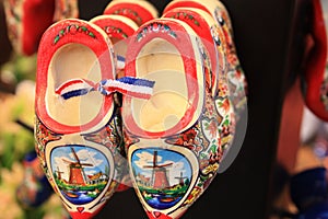 Souvenirs and gifts from the Netherlands. Amsterdam shoes. clogs