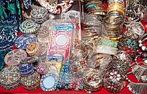 Souvenirs at Goa market