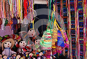 Souvenirs at market