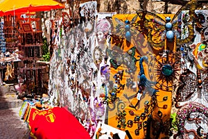 Souvenirs Shop front of the store in Benicarlo, Spain photo