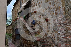 Sovana medieval village Tuscany