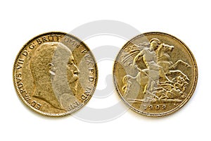 Sovereign Front and Reverse over White photo