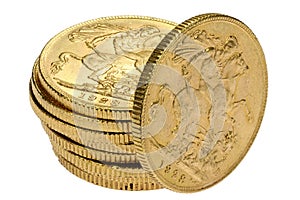 Sovereign gold coins