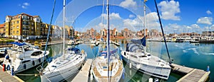 Sovereign Harbour Marina, Eastbourne, East Sussex, England photo