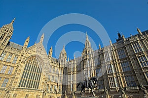 Sovereign's Entrance. The Houses of Parliament. London. photo