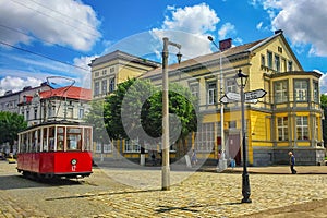 Old town square of Sovetsk