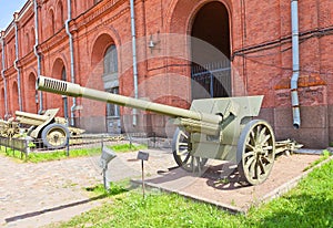 Soviet 107 mm gun M1910/30