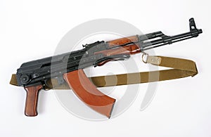 Soviet AKMS (AK47) assault rifle photo