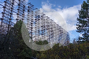 Soviet anti missile radar Duga in Chernobyl