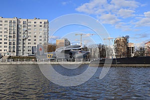 Soviet anti-submarine amphibious aircraft Be-12, Kaliningrad city, Russia photo