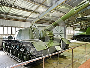 Soviet anti tank self-propelled unit SU-152