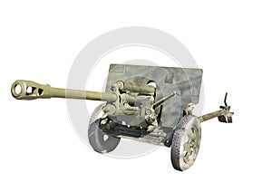 Soviet antitank cannon from WWII