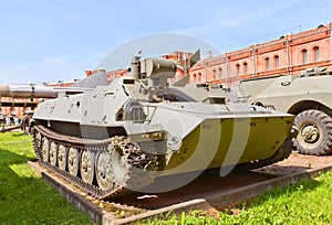Soviet armored vehicle 9P149 of 9K114 Shturm-S anti-tank complex