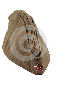 Soviet Army soldiers forage-cap.