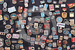 Soviet badges