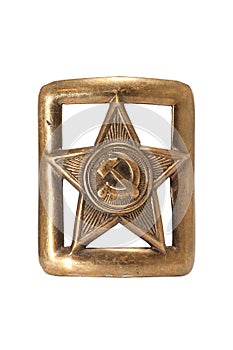 Soviet belt buckle