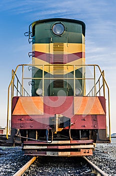 Soviet diesel locomotive