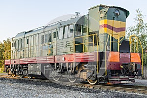 Soviet diesel locomotive