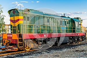 Soviet diesel locomotive