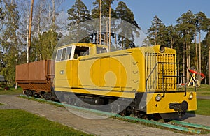 Soviet diesel locomotive TU7A